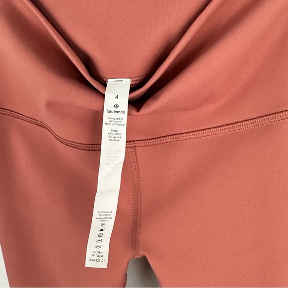 LULULEMON Wunder Train High Rise Tight 28” in Brier rose - Picture 10 of 10